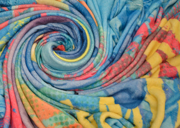 Cobertor Rachel Silk Matrimonial Stitch Aloha