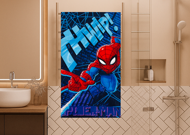 Toalla Medio Baño Hilasal Spiderman TH