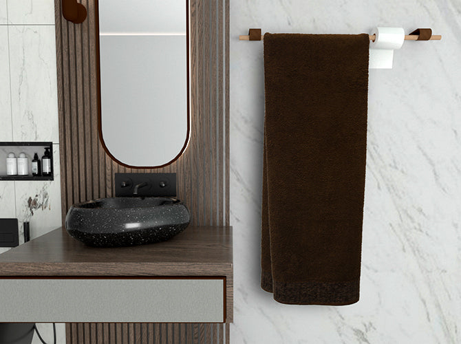 Toalla Chenille Medio Baño