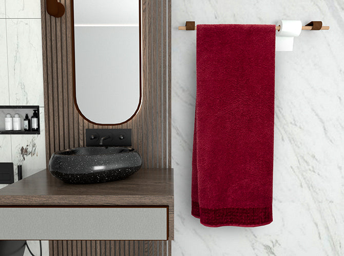 Toalla Chenille Medio Baño