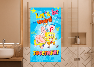 Toalla Cotton Mix Bob Esponja