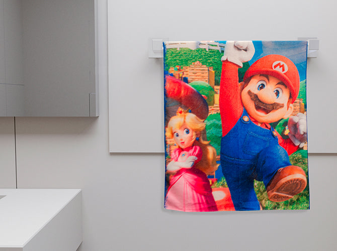 Toalla Cotton Mix Mario Bros Toalla
