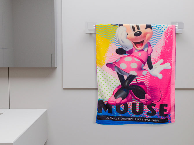 Toalla Cotton Mix Minnie Mouse Toalla