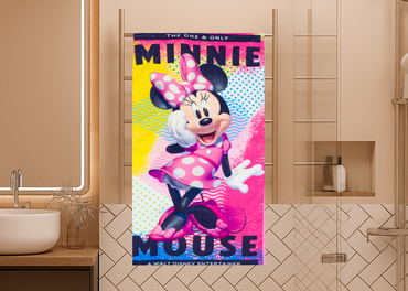 Toalla Cotton Mix Minnie Mouse
