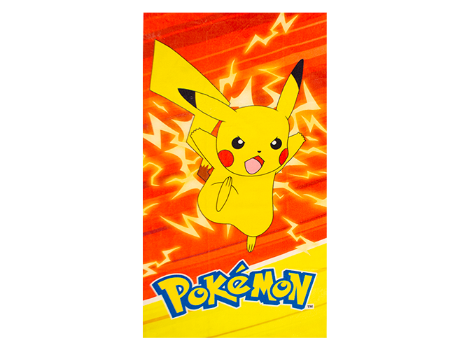 Toalla Cotton Mix Pikachu Toalla