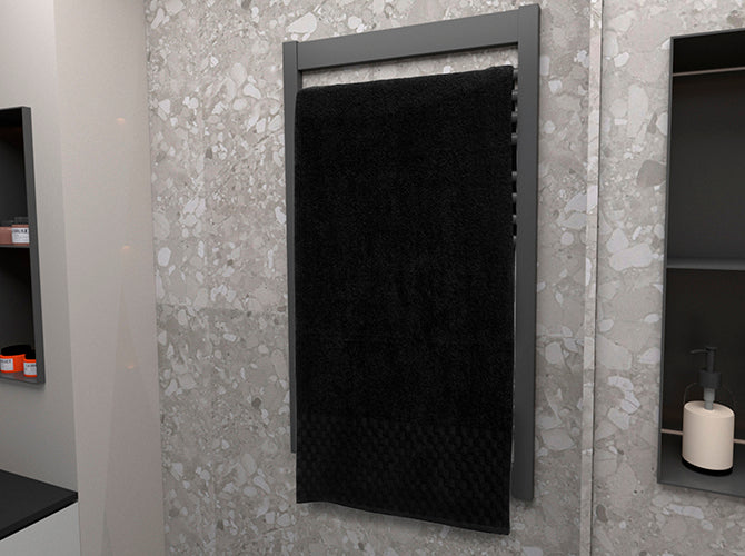 Toalla Baño Completo Lehotel Negro