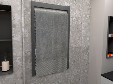 Toalla Medio Baño Lehotel Gris