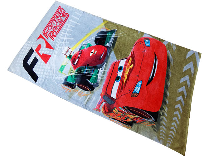 Toalla Medio Baño Disney Cars Formula Toallas