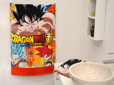 Toalla Medio Baño Dragon Ball Toallas