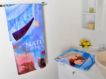 Toalla Disney Medio Baño Xtra Frozen II Toallas