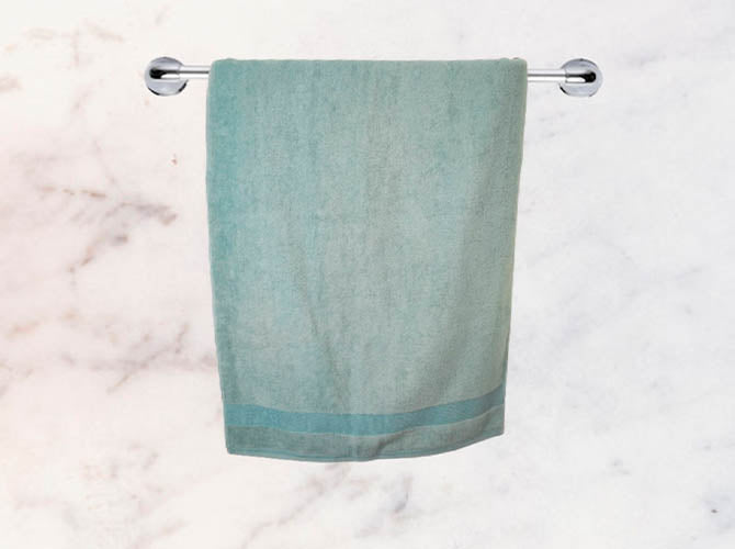 Toalla Medio Baño Premier Verde Agua Toallas