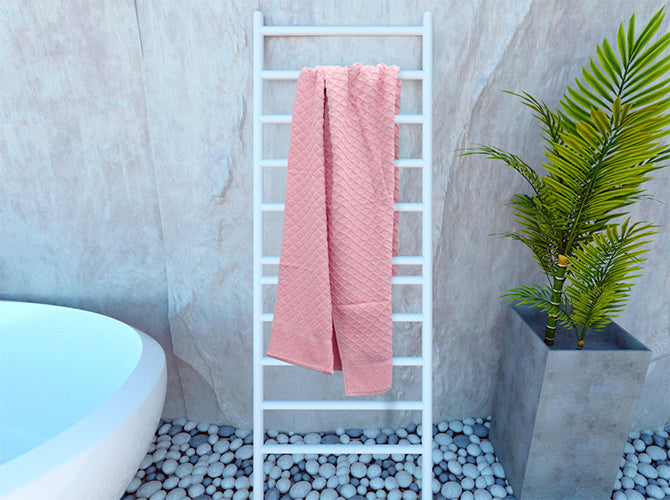 Toalla Medio Baño Romi Rosa Toalla
