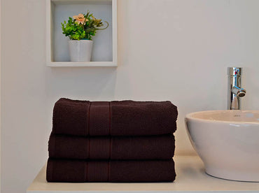 Toalla Nouva Medio Baño Chocolate Toallas
