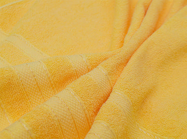 Toalla Pachona Baño Completo Amarilla Toallas