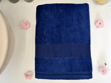 Toalla Medio Baño Premier Azul Toallas