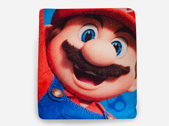 Toalla Sustentable Mario Bros Cyan
