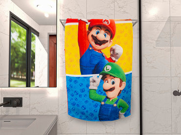 Toalla Sustentable Mario Bros Multicolor