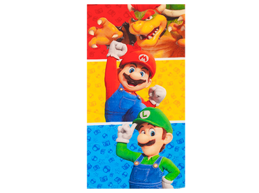 Toalla Sustentable Mario Bros Multicolor
