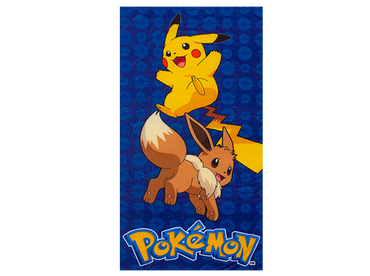 Toalla Sustentable Pokemon Azul Rey