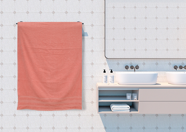 Toalla Pachona Baño Completo Rosa