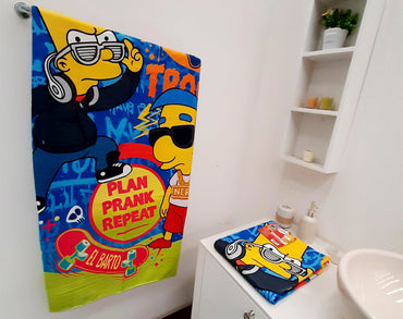 Toalla Sustentable Simpson Toallas