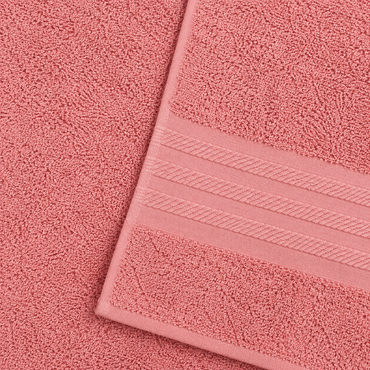 TOALLA BAÑO COMPLETO PLUS ROSA