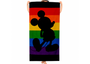 Toalla Medio Baño Disney Mickey Rainbow