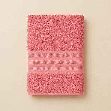 TOALLA BAÑO COMPLETO PLUS ROSA