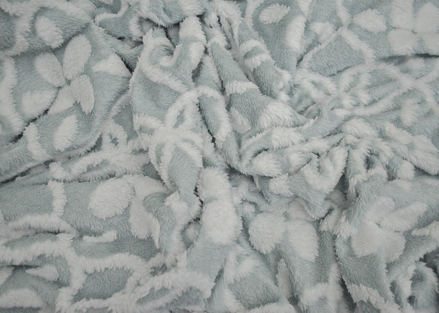 Cobertor Tufted Bicolor Matrimonial Turquesa