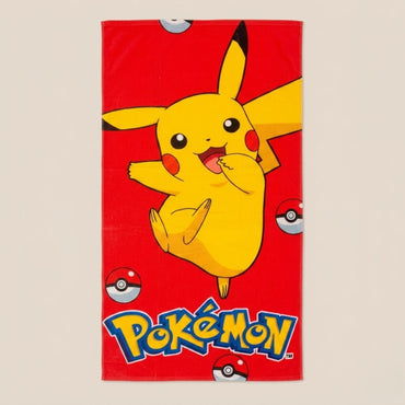 Toalla Sustentable Pikachu Rojo