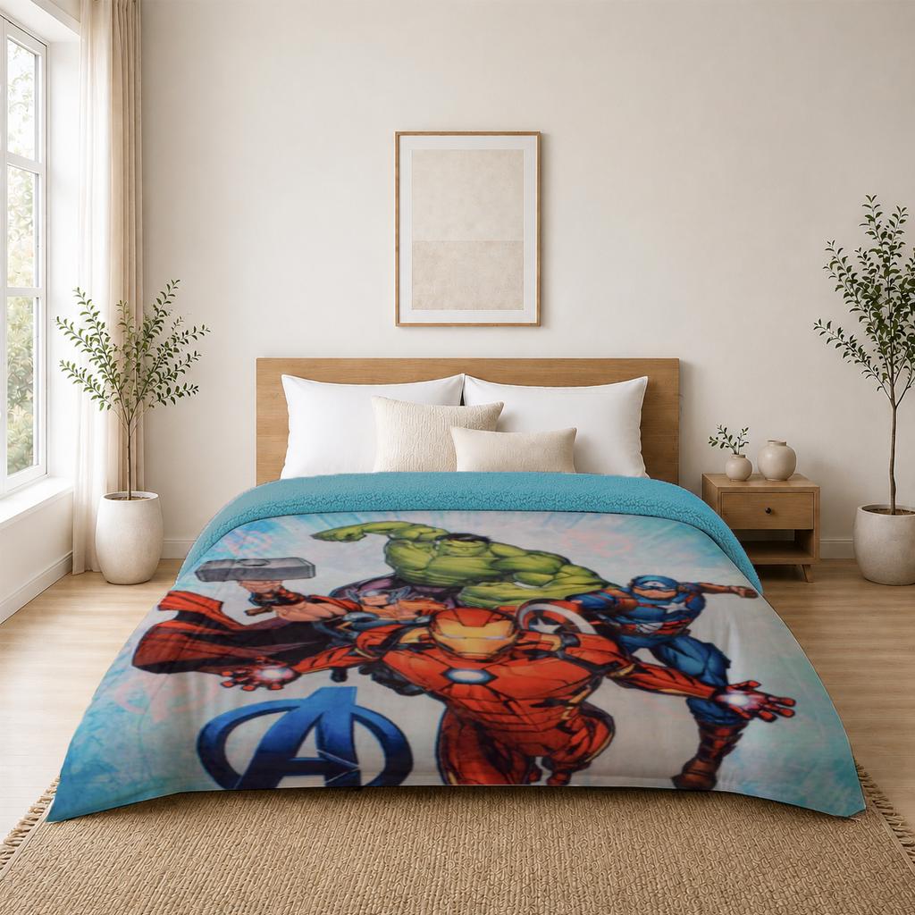 Edredón Matrimonial Amigo Avengers