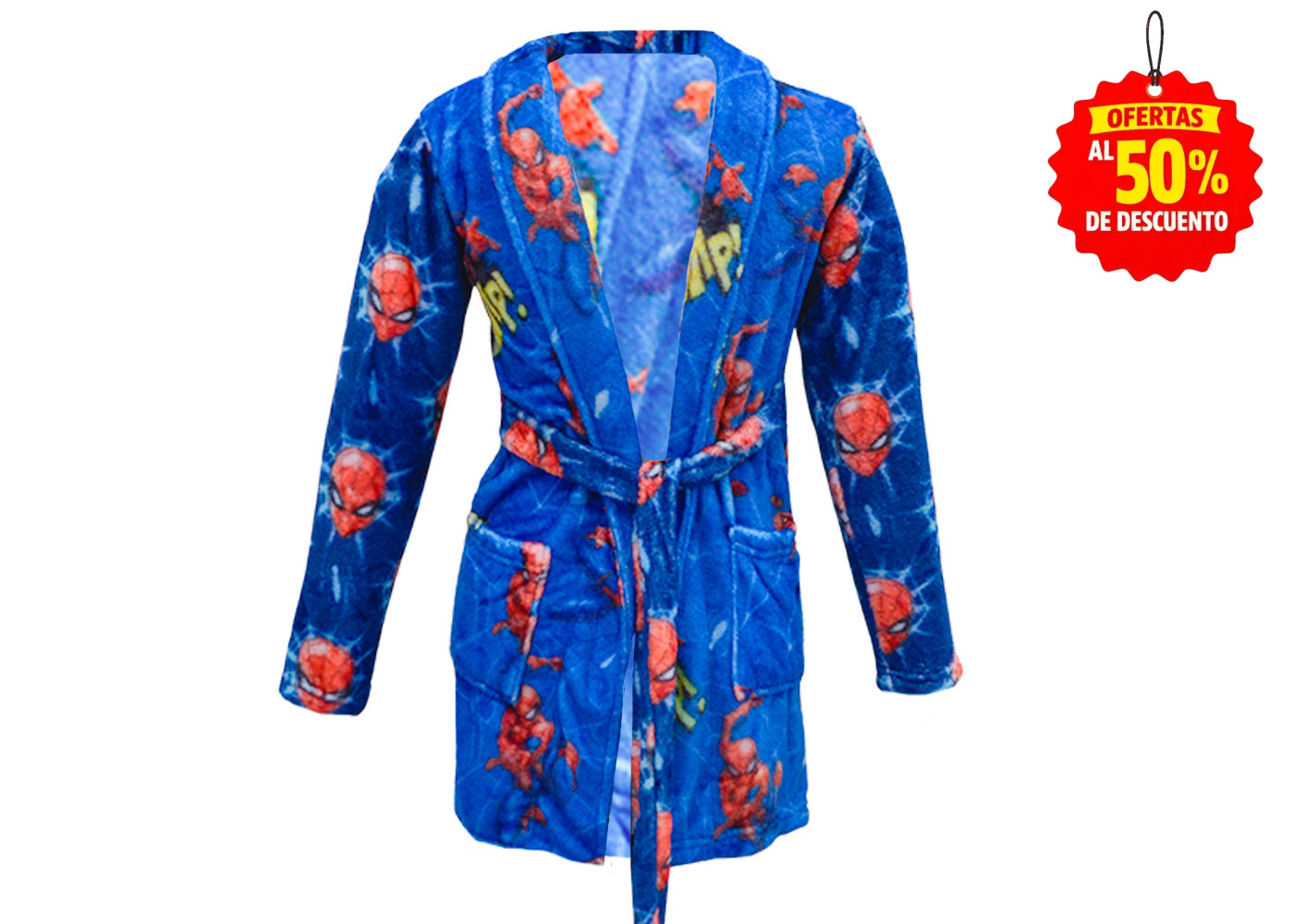 BATA CONFORT NIÑO SPIDERMAN Batas