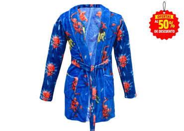 BATA CONFORT NIÑO SPIDERMAN Batas