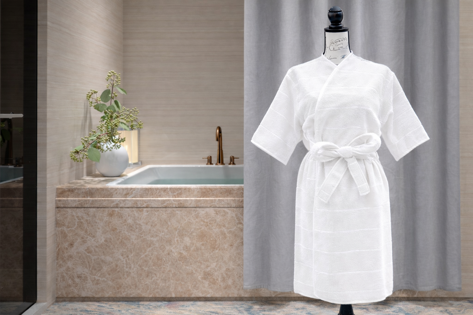 Bata Cataluña Adulto Unitalla Blanco