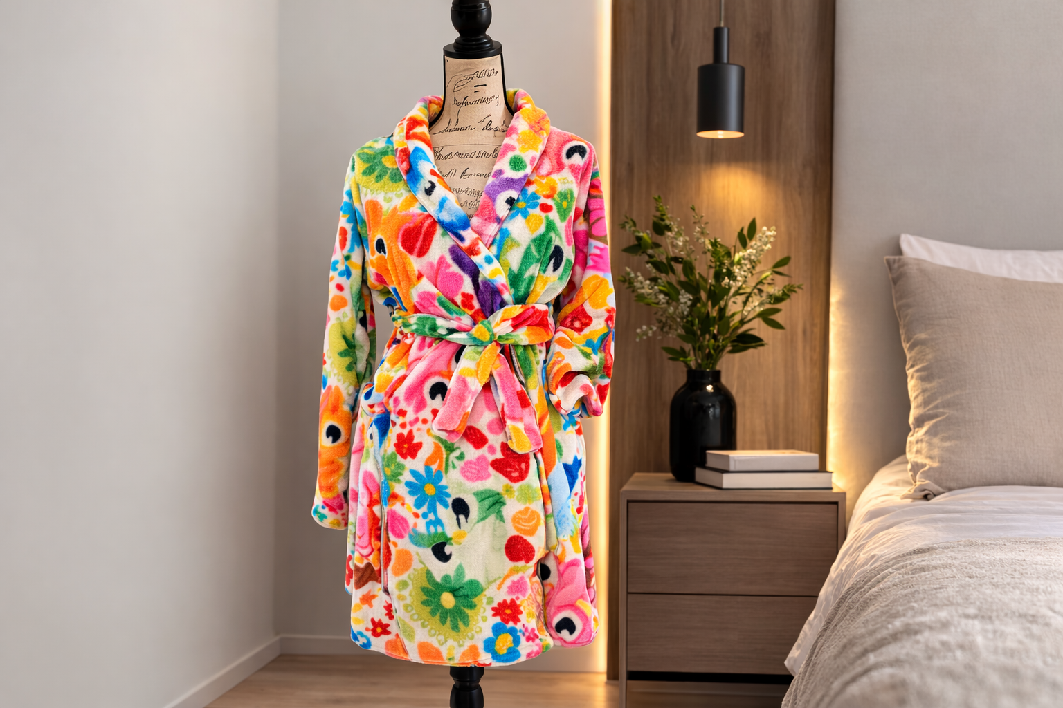 Bata Digital de Descanso Búhos