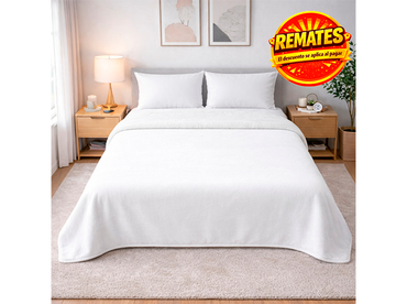 Edredón Matrimonial Bonded Blanco