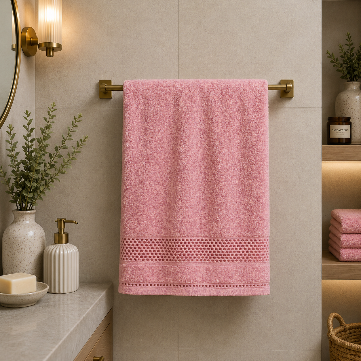 Toalla Medio Baño Premium