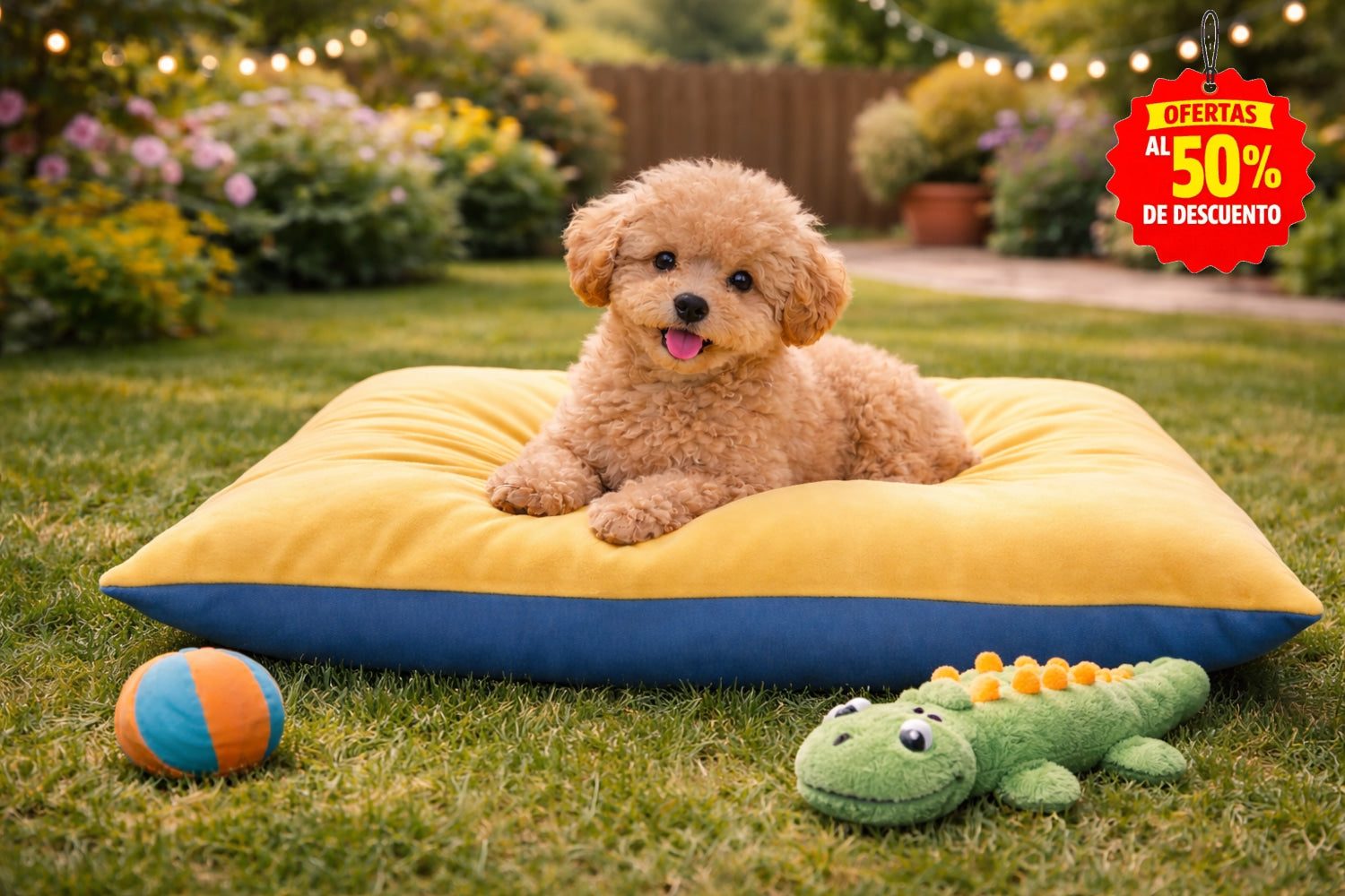 Camita Mskta YELLOW1 Productos para mascotas y animales