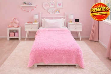 Cobertor Individual Nevado Rosa Cobertor