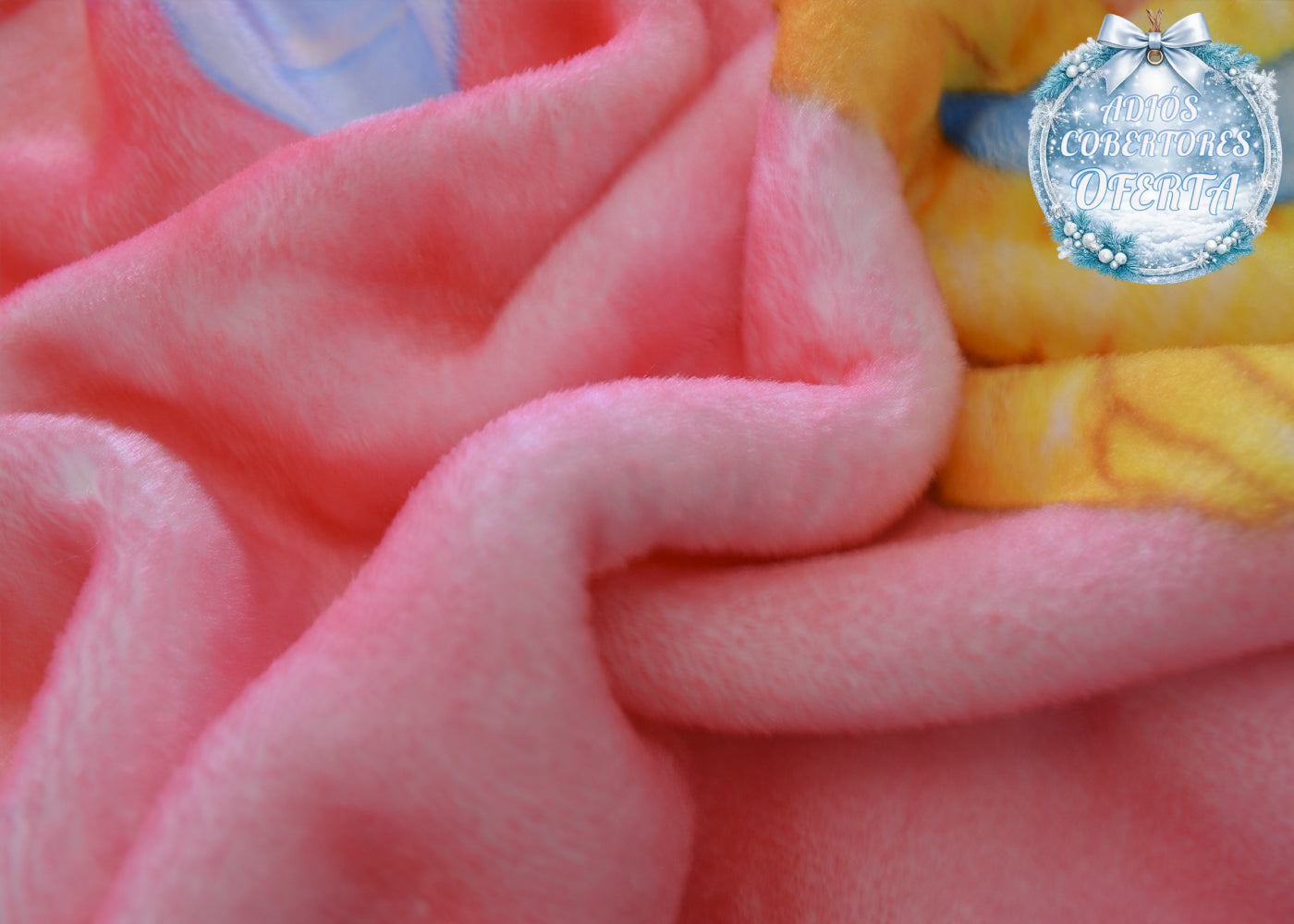 Cobertor Matrimonial Rachel Princesas Acuarela Cobertor