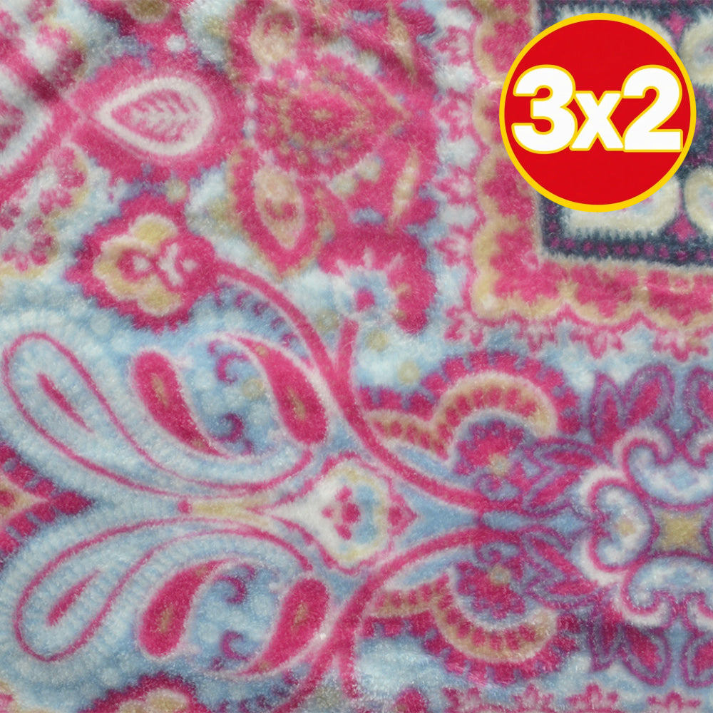Cobertor Silk Estampado Jacquard Matrimonial - Matrimonial - Cobertor