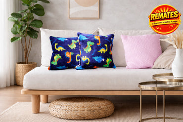 Cojín Bonded Dinosaurios Almohadas