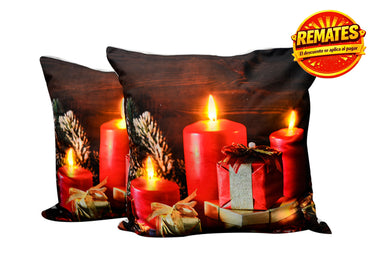 Cojín Con Luz Navideño Regalo Cojin