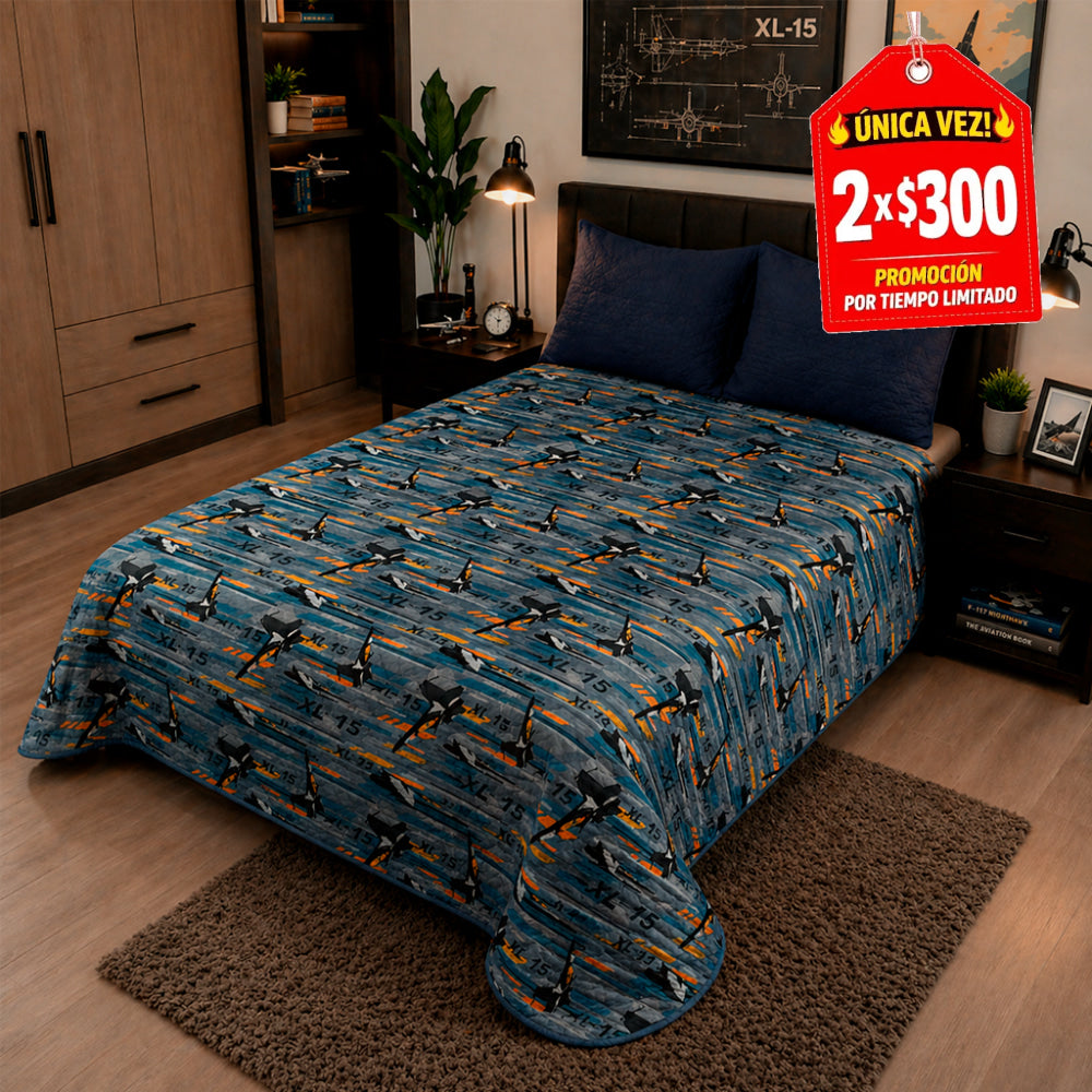 Colcha Cotash Individual Lightyear - Colchas