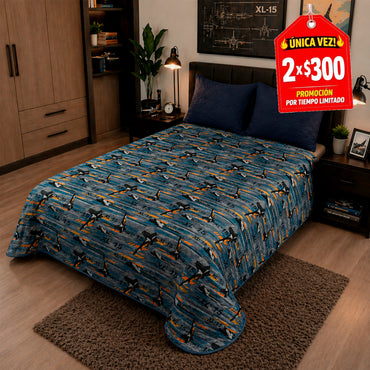 Colcha Cotash Individual Lightyear - Colchas