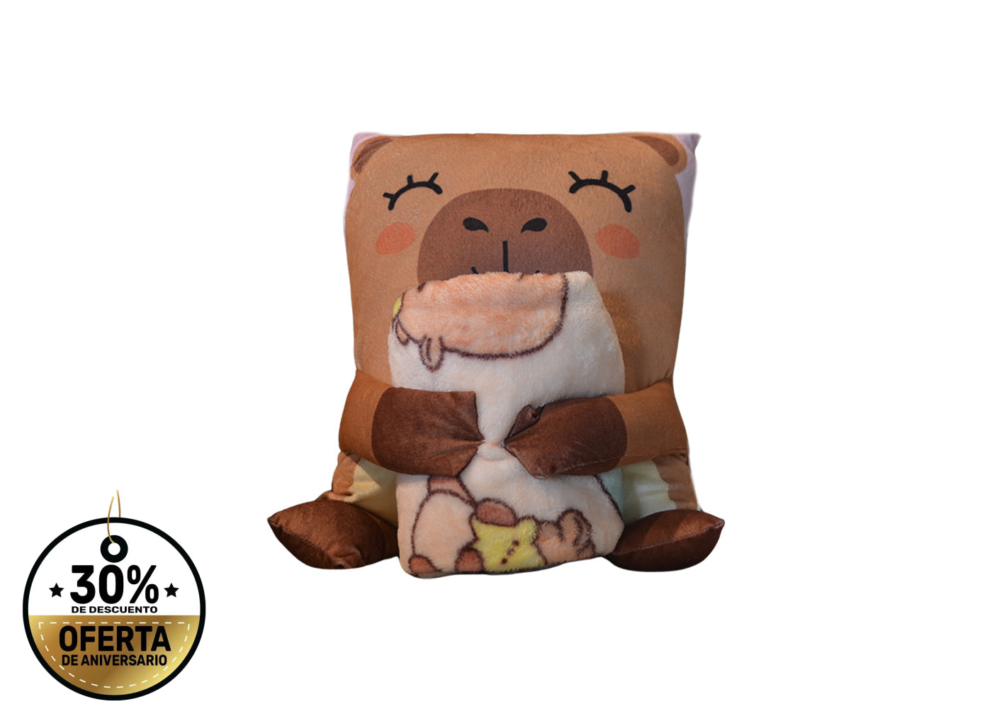 Comfy 2 en 1 Capibara Frazadas