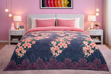 Edredón Sobrecamero Serenity Borrego Crystal