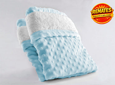 Cunero Dot Bonded Baby Azul Cuneros