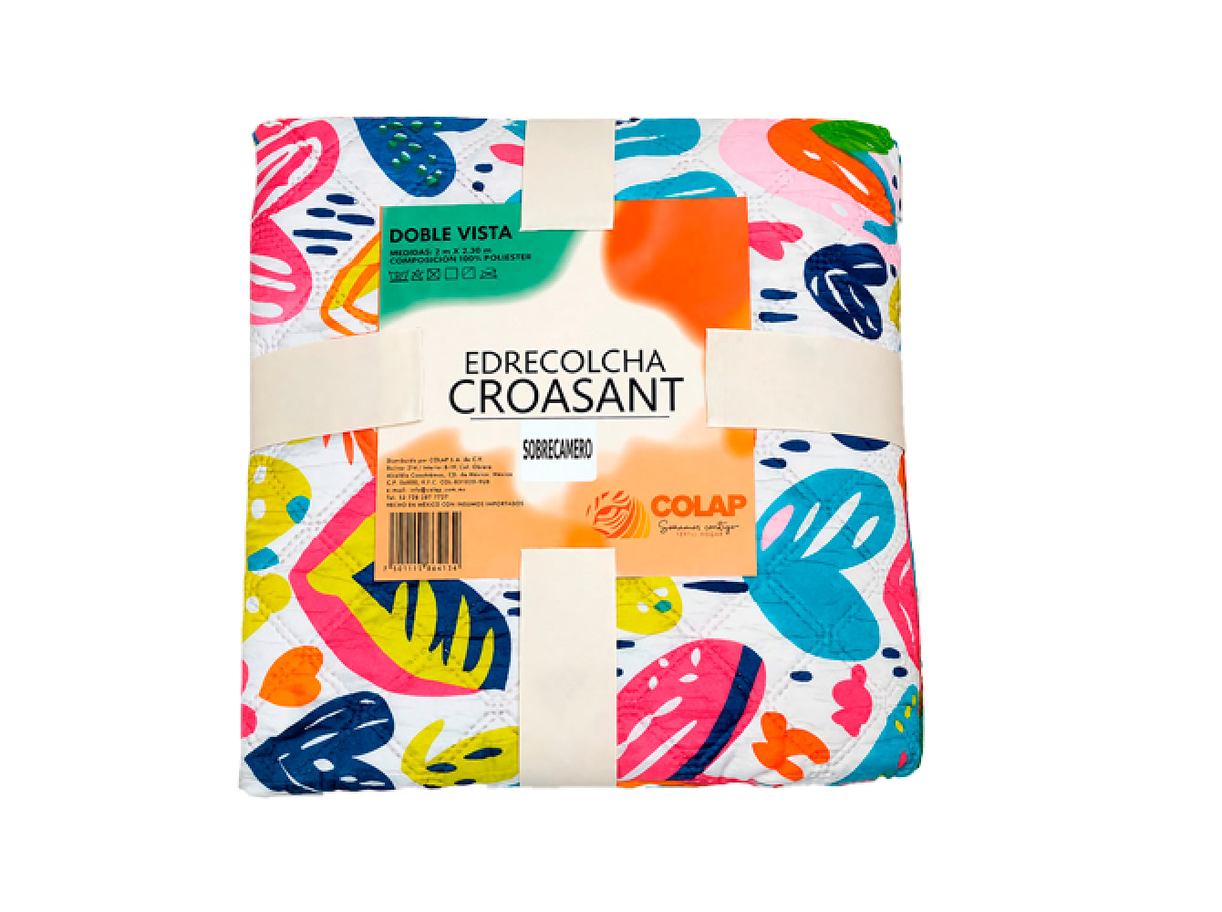 Edrecolcha Croasant Sobrecamero Corazones - Colchas