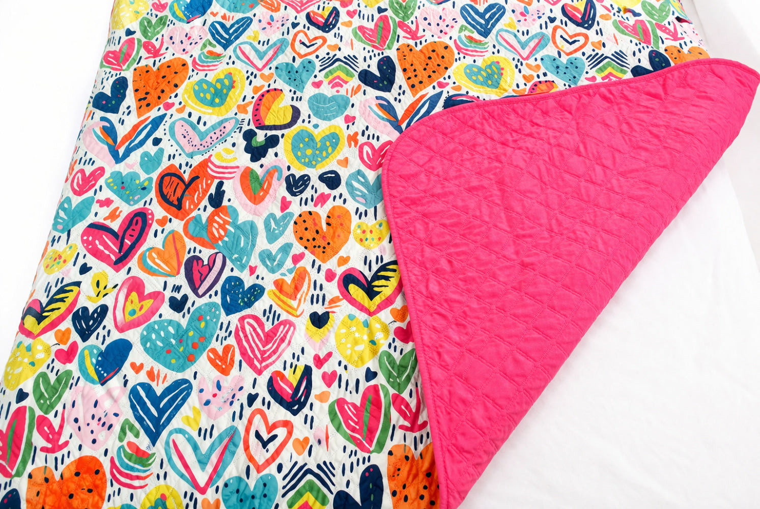 Edrecolcha Croasant Sobrecamero Corazones - Colchas